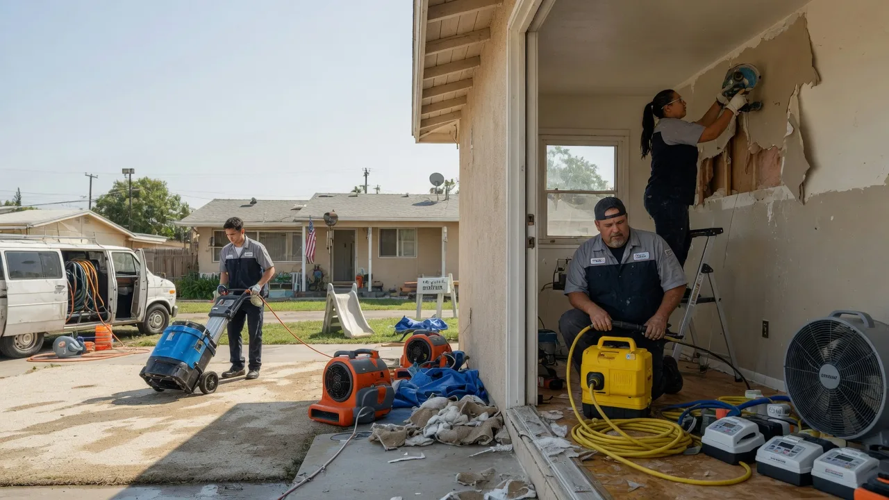 Water Damage Restoration in Evergreen, LA near me